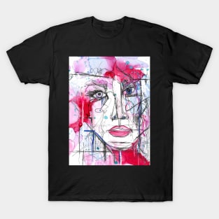 Girl with Kaleidoscopeeyes. T-Shirt